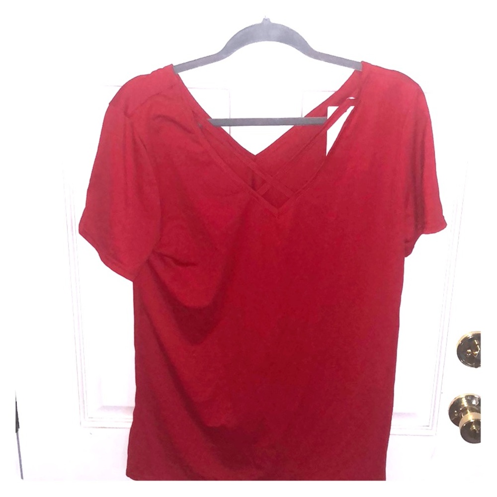 Cross-cross shirt
